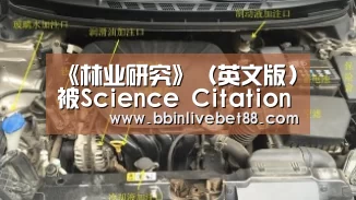 《林业研究》（英文版)被Science Citation I